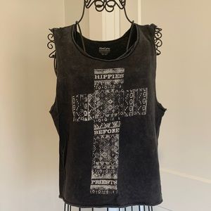 MontLaroc faded black tank